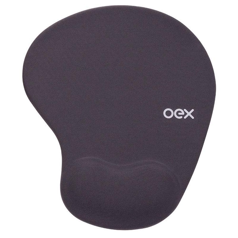 Mouse pad com apoio em gel confort grafite - MP200/CH - Oex