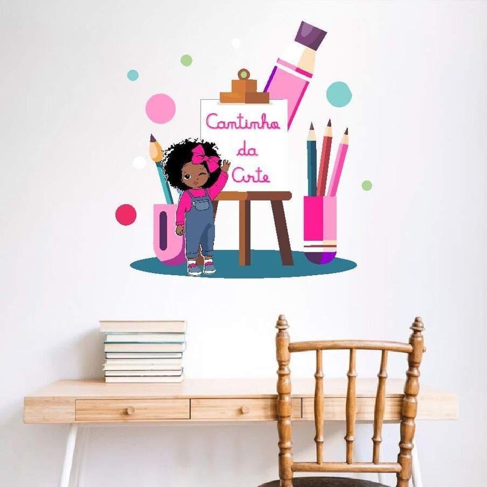 Adesivo De Parede Cantinho Da Arte
