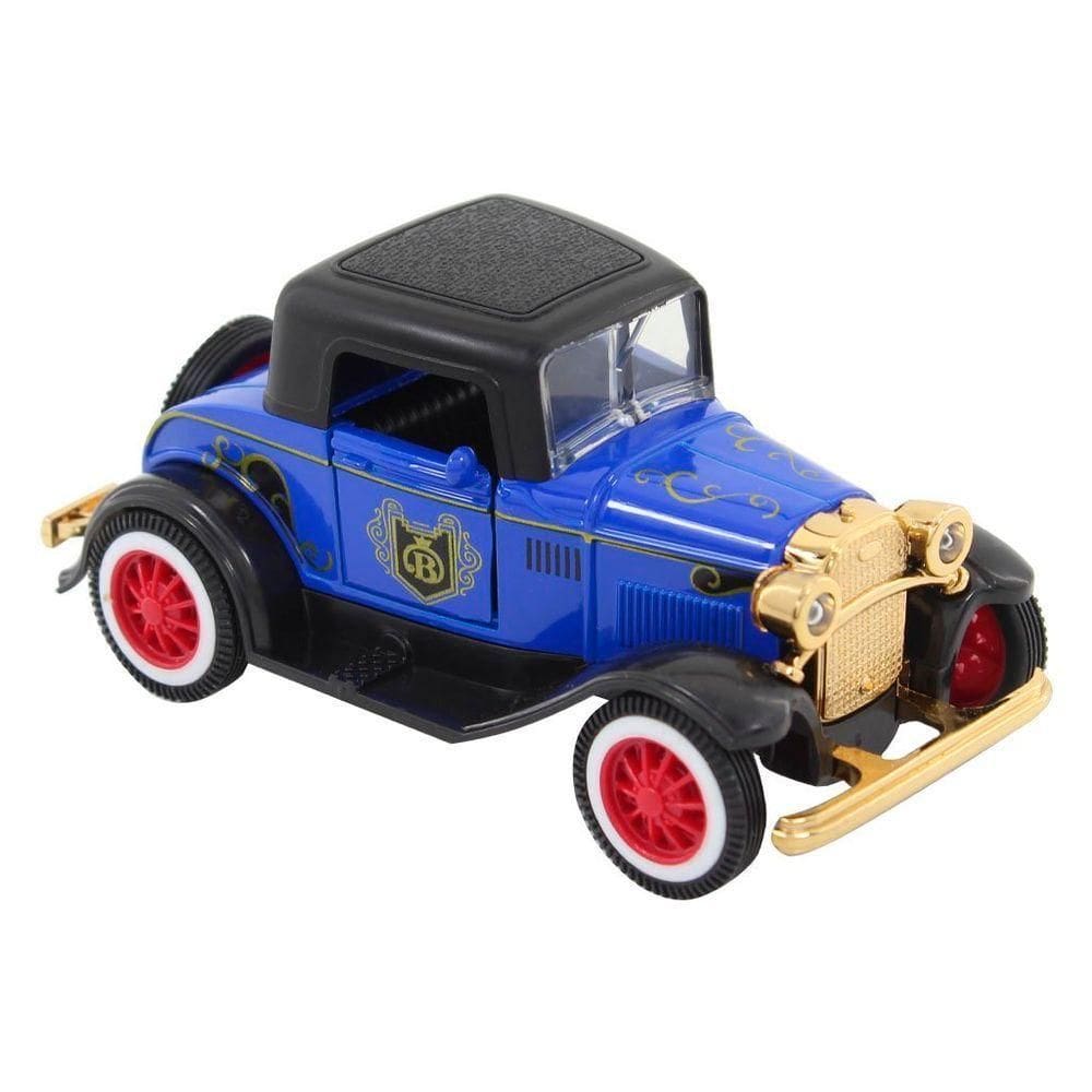 Miniatura Carrinho Antigo De Metal Ford Bigode Azul 1929