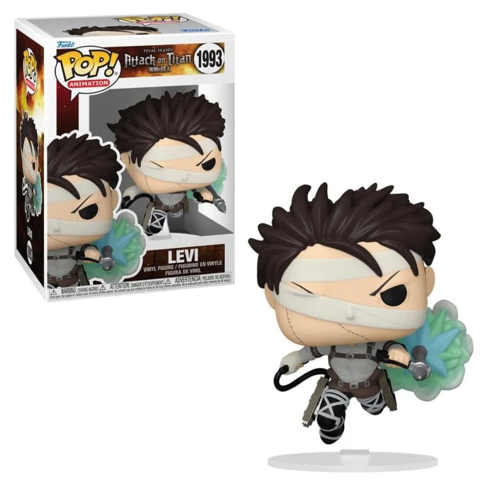 Funko Pop Anime Attack On Titan Levi 1993