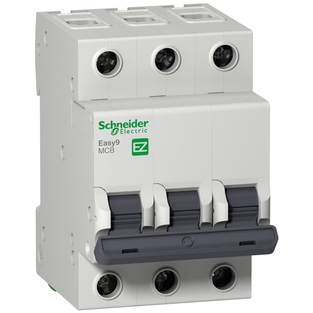 Disjuntor Easy9 3P com Curva C de 25 Ampères e 400 Volts - EZ9F33325 - SCHNEIDER