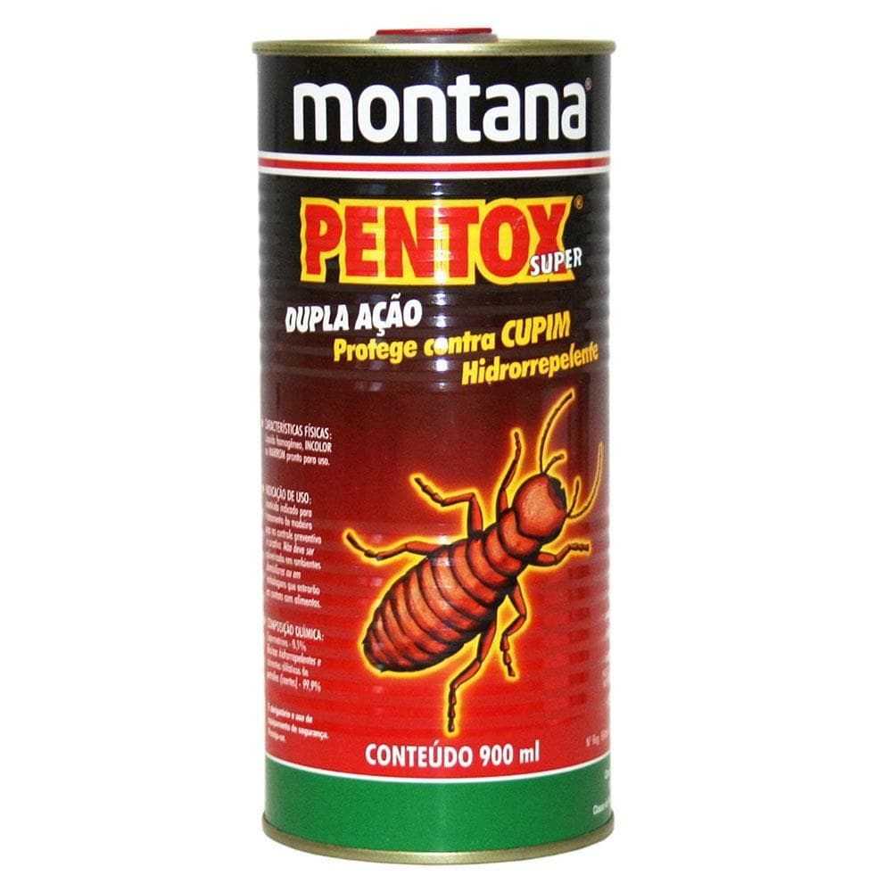 Pentox Super Para Cupim Incolor 900ml - 33B150010 - MONTANA