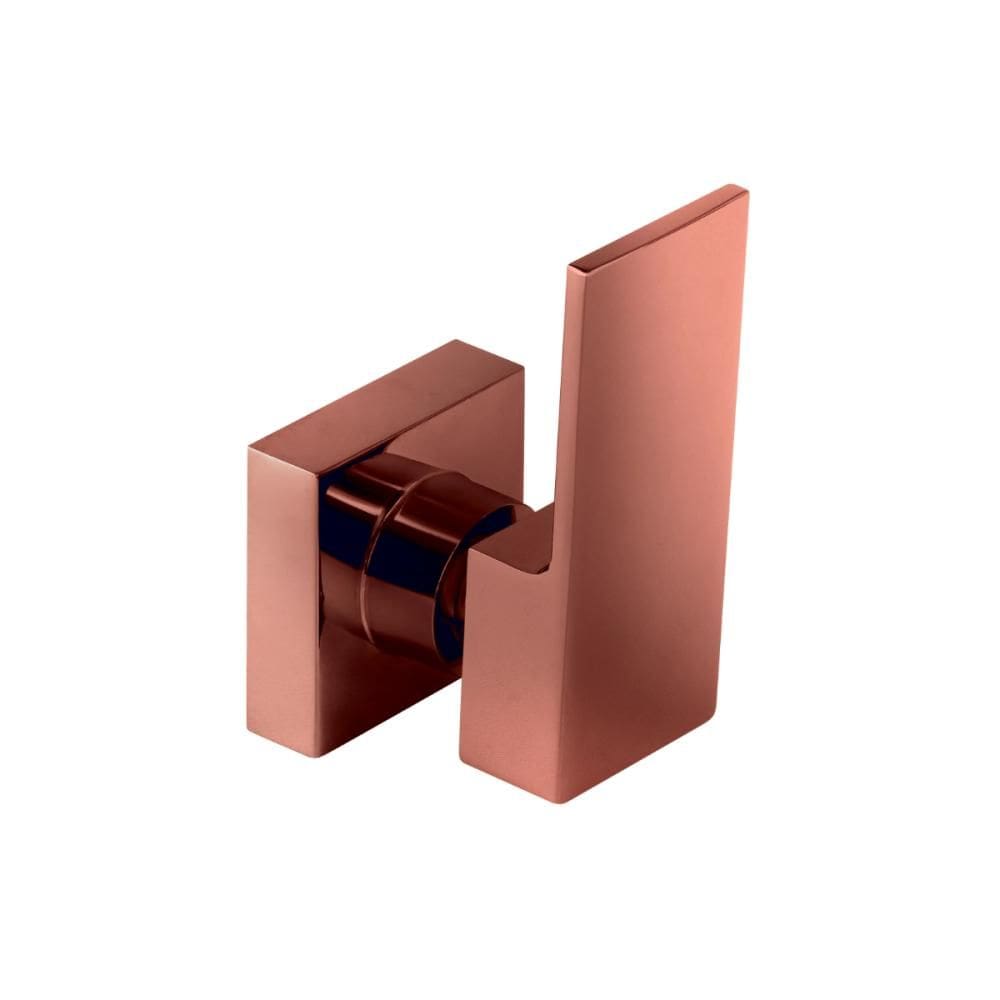 Acabamento de registro quadrado Ibó Pingoo.casa - Dourado Rose