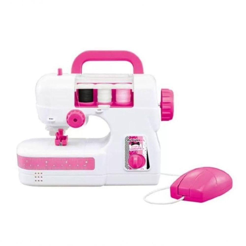 Máquina De Costura Com Acessórios - My Style Ateliê De Costura - Multikids