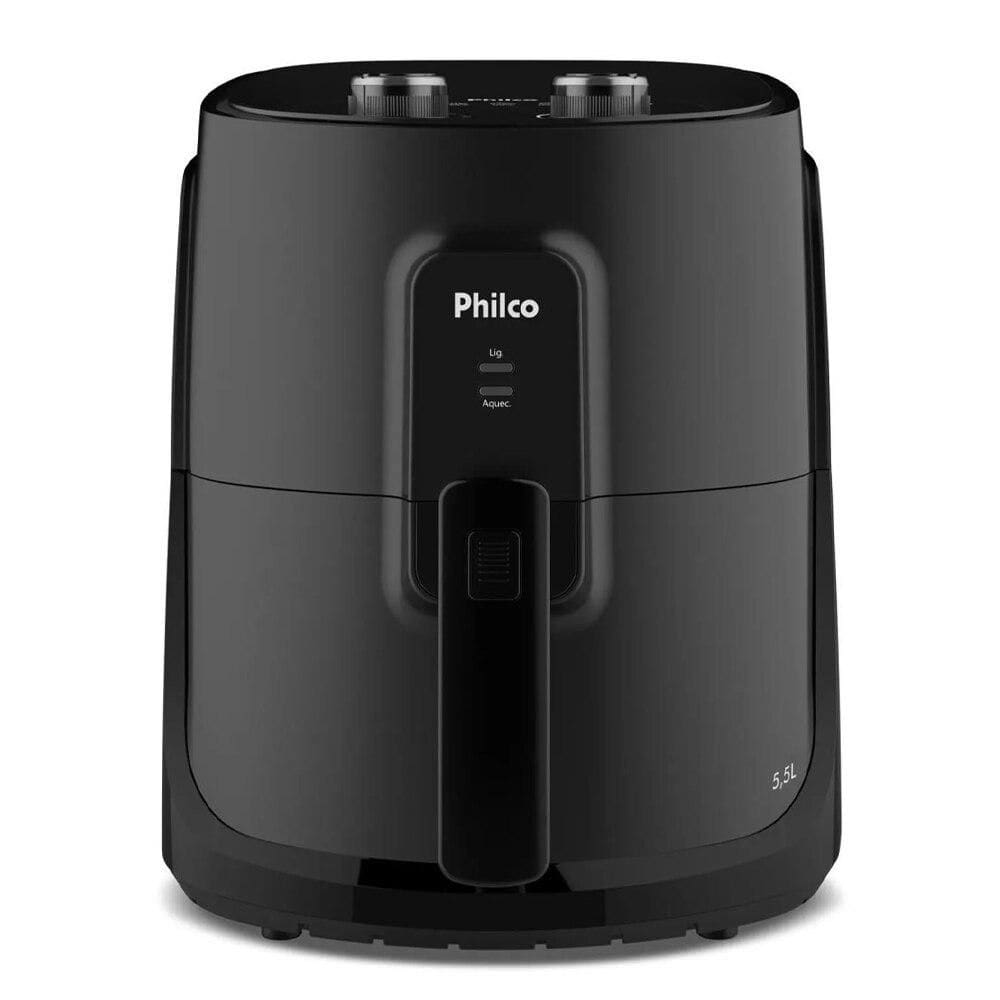 Air Fryer 5,5 Litros Philco PAF55B Revestimento Redstone 1500W - 220V