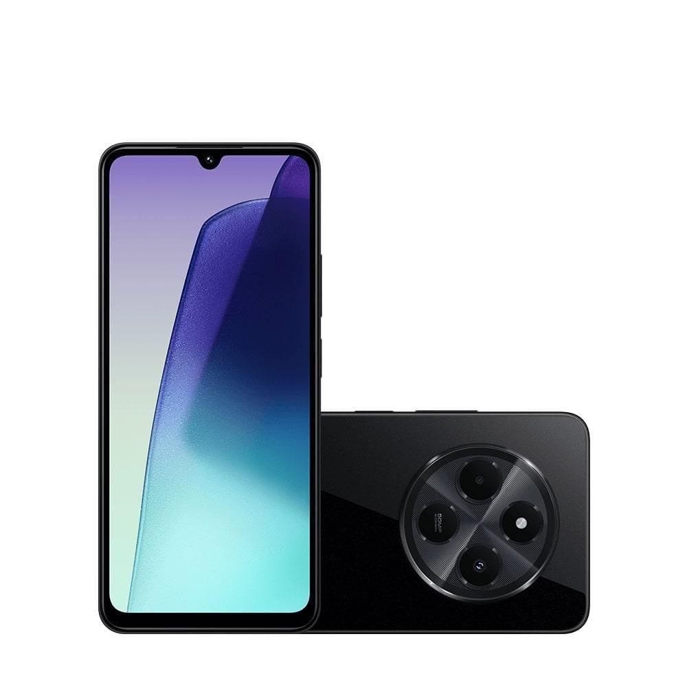 Smartphone Xiaomi Redmi 14C 4+4GB RAM + 256GB, Preto