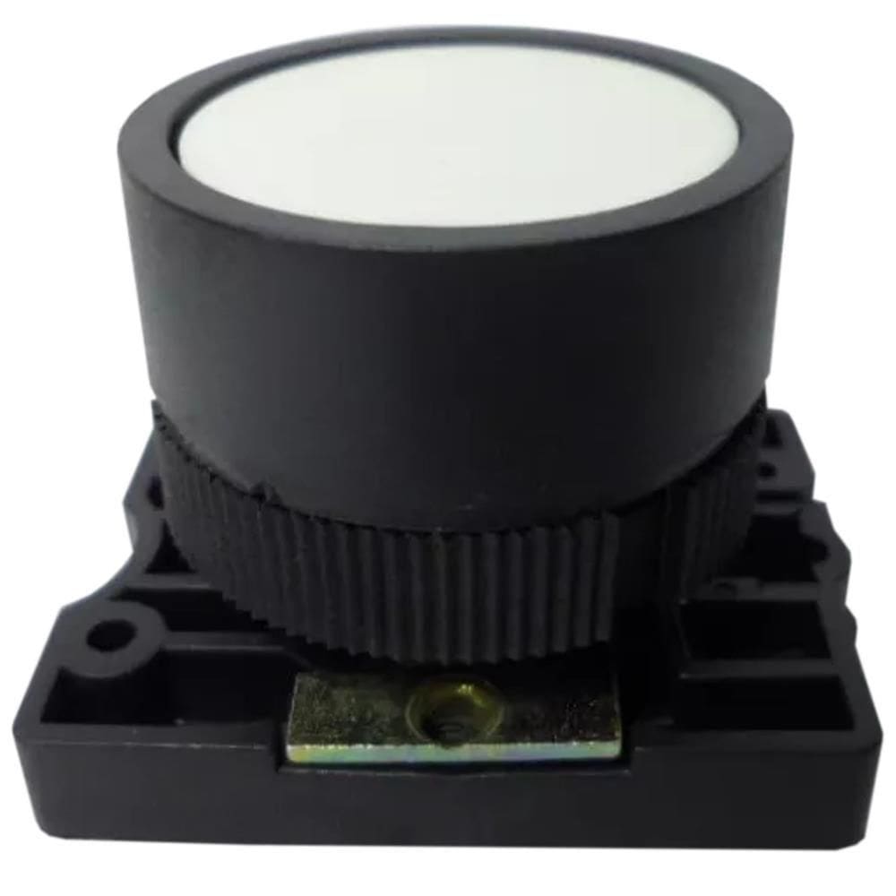 Botão à Impulsão Normal Branco - Slprn5 - Steck Bot.impul Normal Br Slprn5 Steck