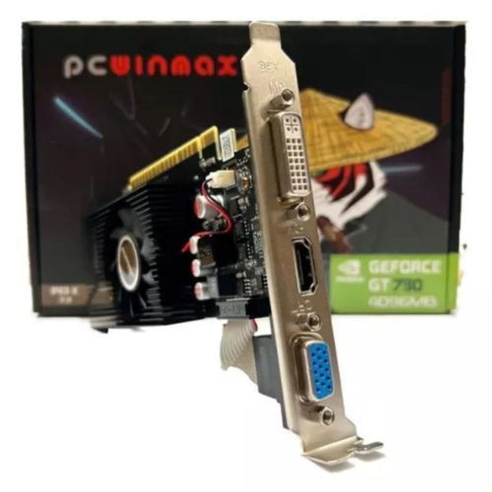 Placa de Vídeo Pcie GT730 4GB PCWINMAX DDR3