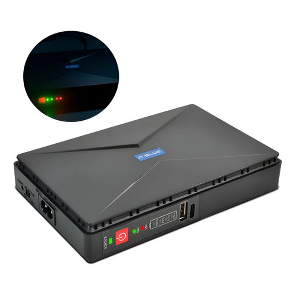 Fonte De Alimentação Mini Ups Nobreak 36w 2200mah X4 Bivolt