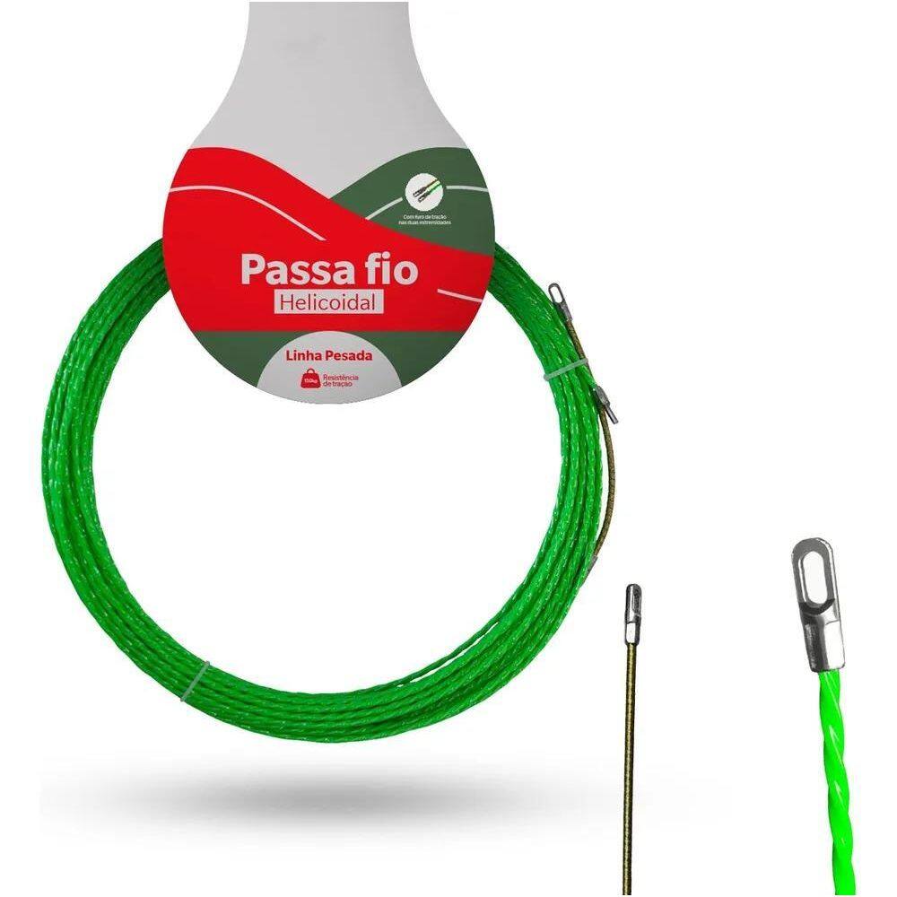 10X Sonda Passa Fioverde 10M Helicoidal