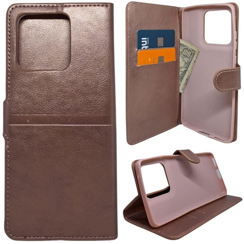 Capa Carteira Para Motorola Edge 60 Pro - Capinha Case