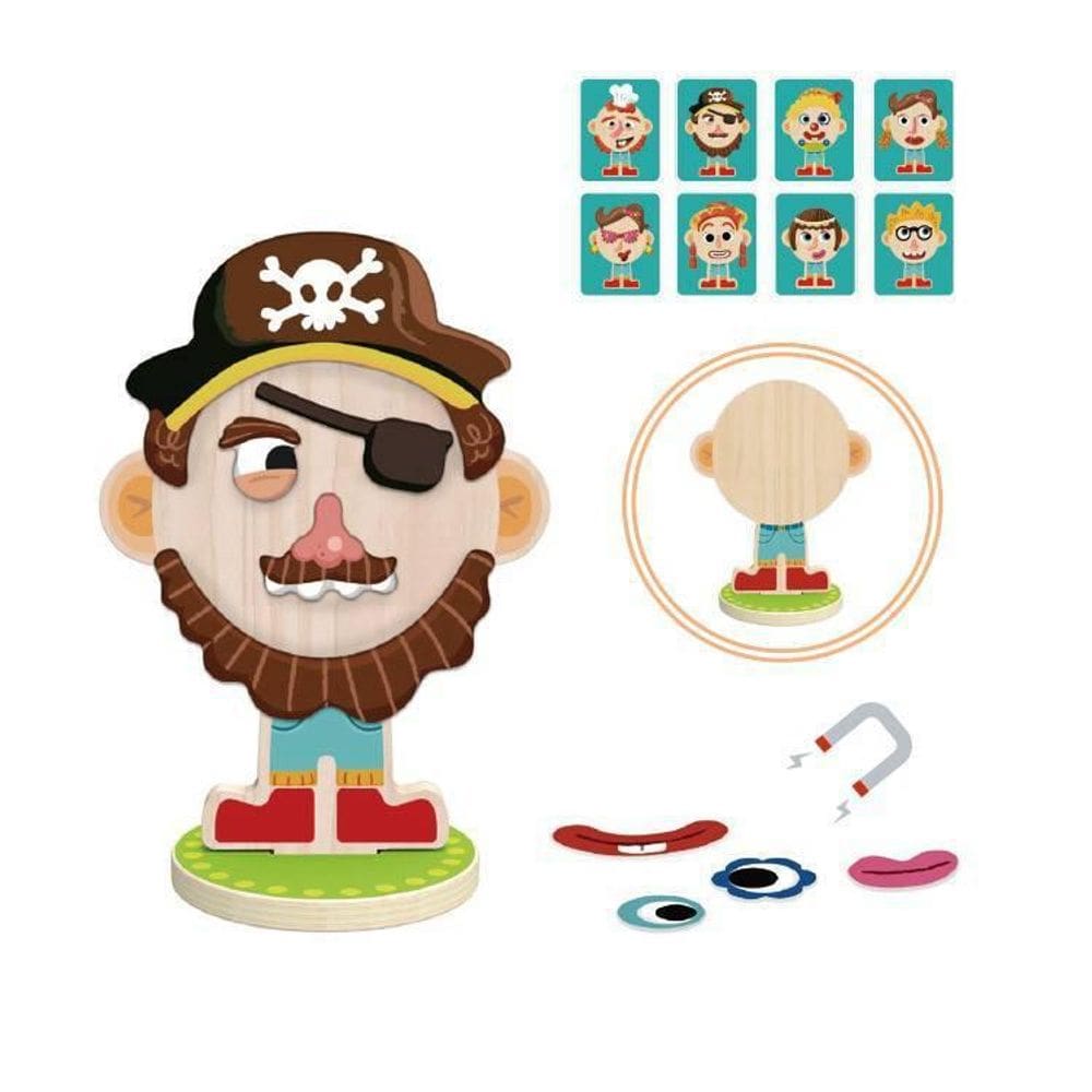 Brinquedo Didatico Rosto Misterioso Tl390