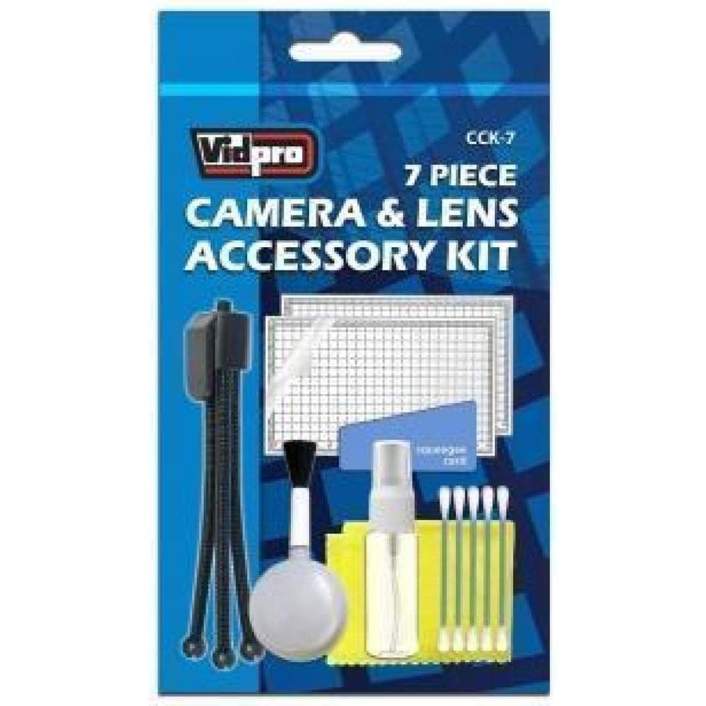 Kit De Limpeza Para Lentes De Foto E Vídeo Vidpro Cck-7
