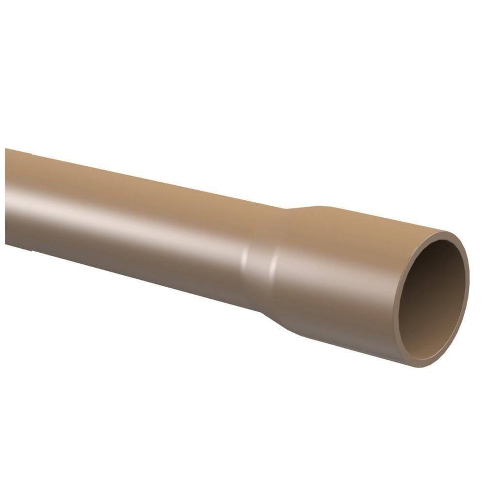 Tubo De Pvc Soldável Marrom 3-4”” 25mm 3 Metros - 10.12.178.7 - Tigre Tubo Soldavel 25mmx3m Marrom