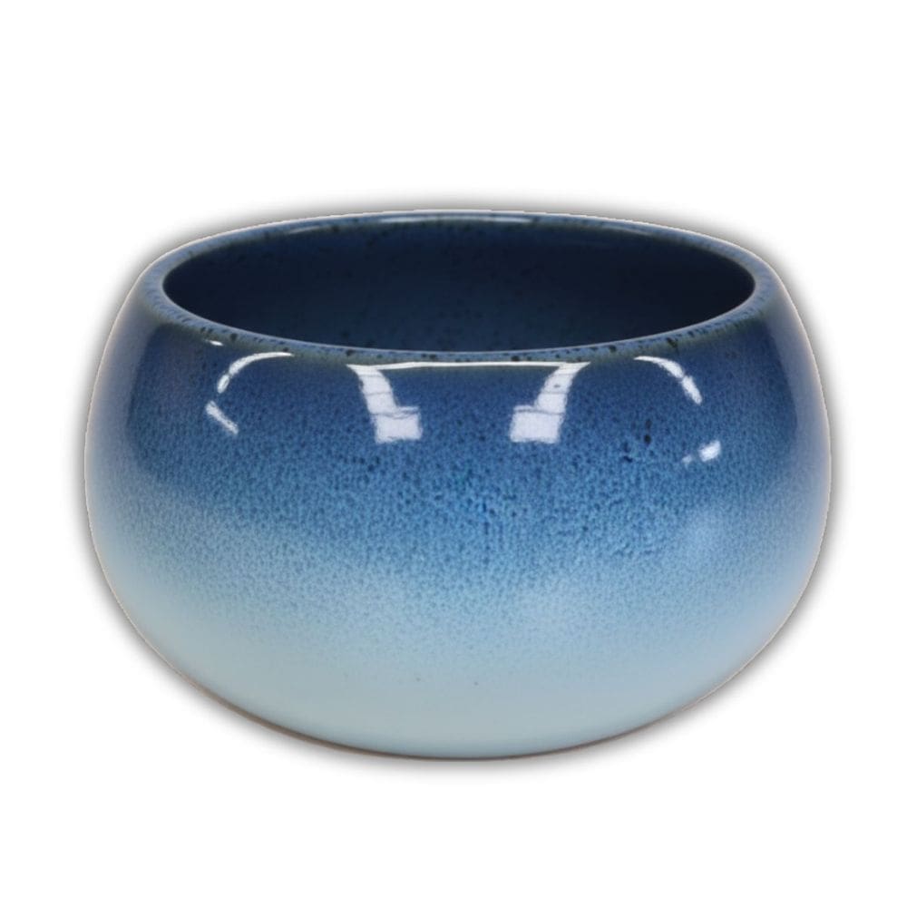 Vaso Bacia Cerâmica Intense (13) Azul Névoa BURGUINA