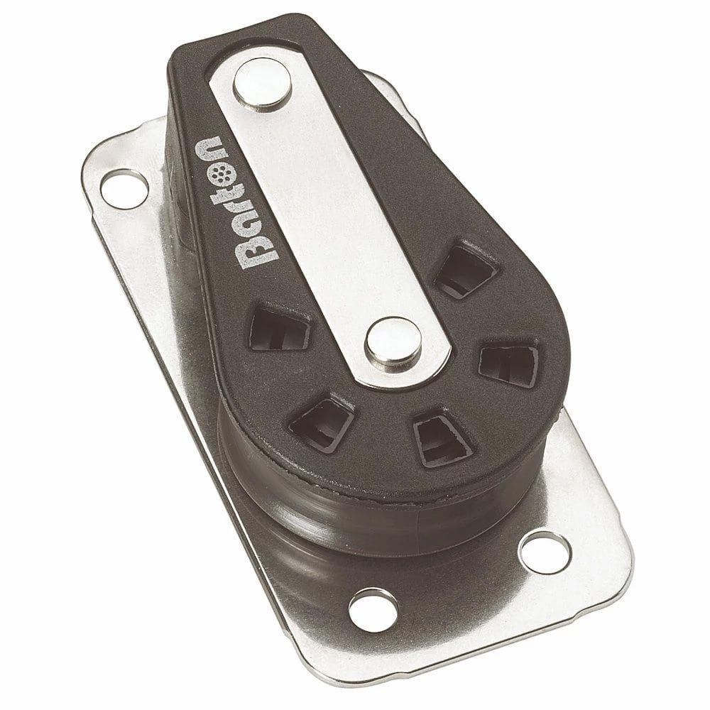 Rolamento liso Pulley Cheek Block Barton, tamanho 4, 58 mm