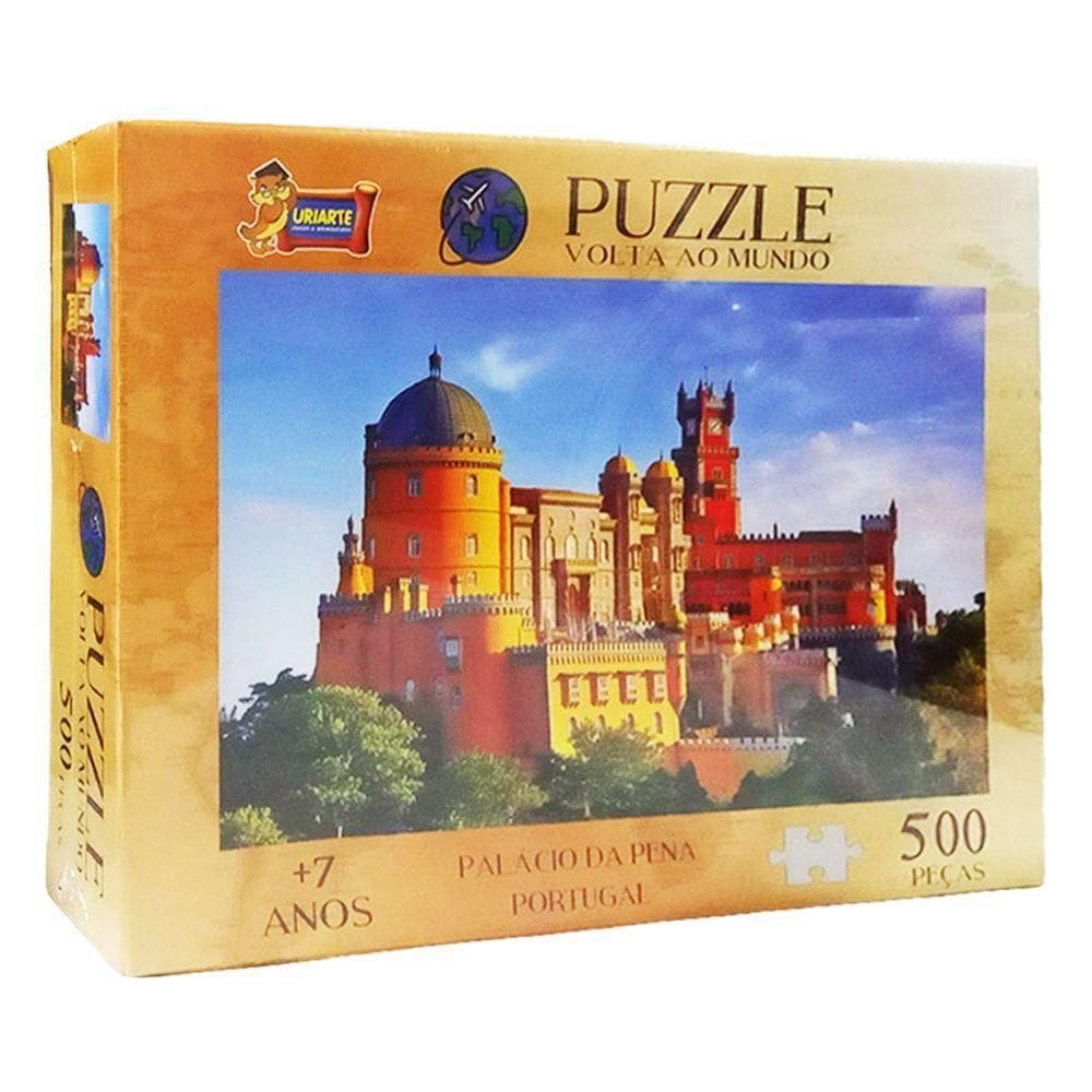 Quebra-cabeça Volta Ao Mundo Portugal - 500 Peças