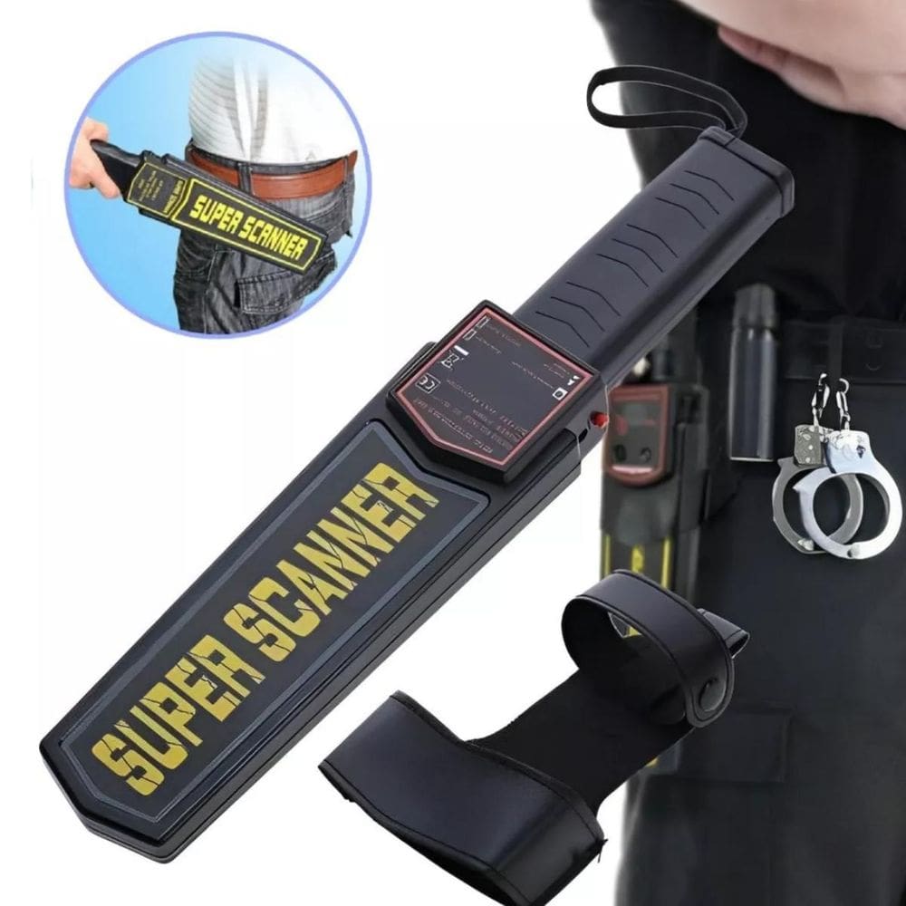 Detector de Metais Portátil Multifrequência MD-303B 6cm