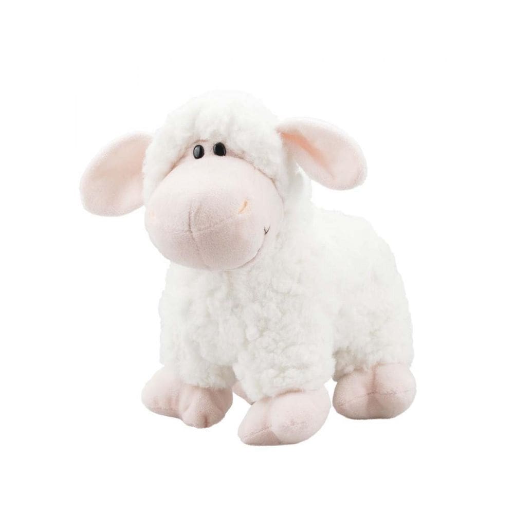 Ovelha De Pelucia Branca Antialergico 20Cm Fofy Toys