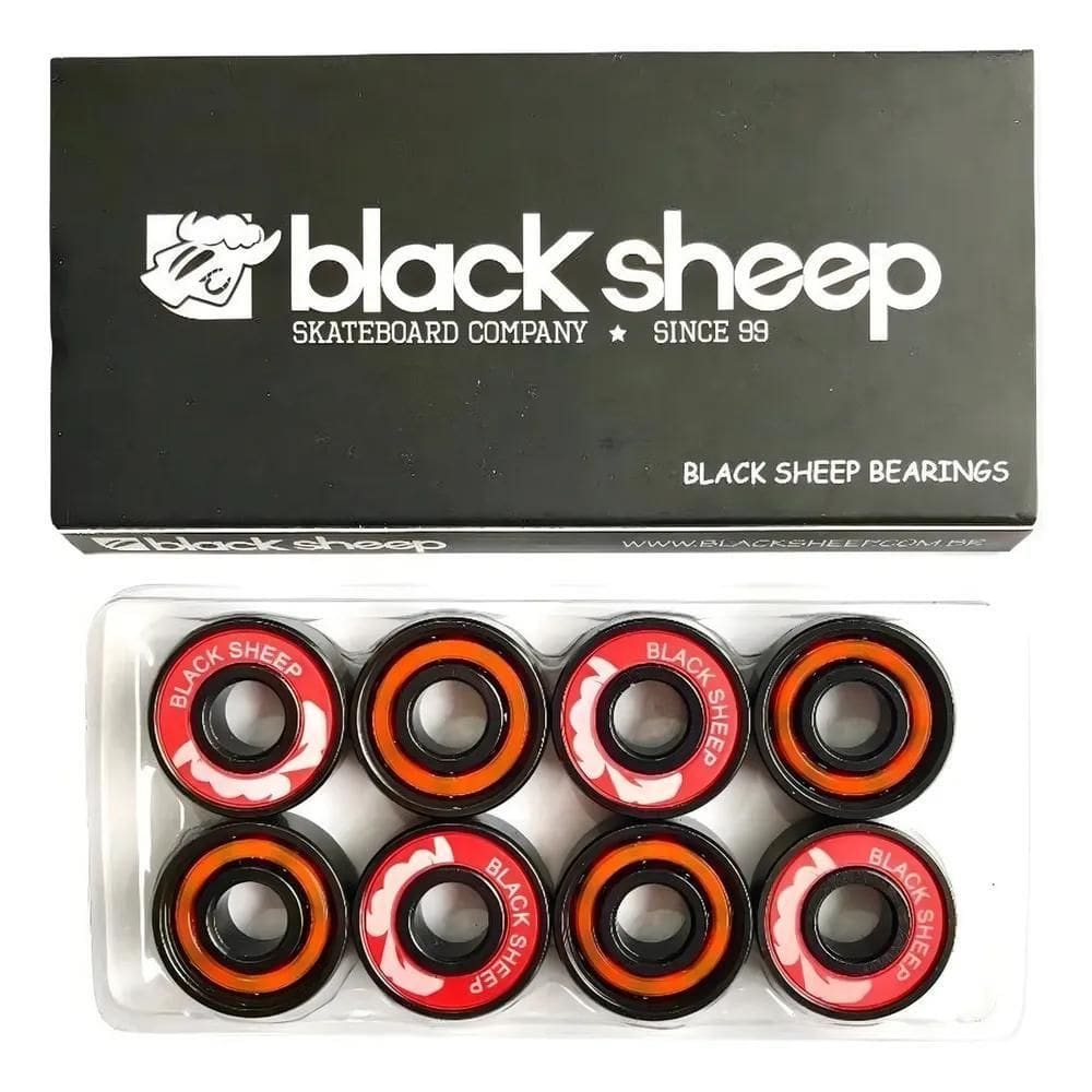 10X Rolamento De Skate Black Sheep Profissonal Alta Precisã
