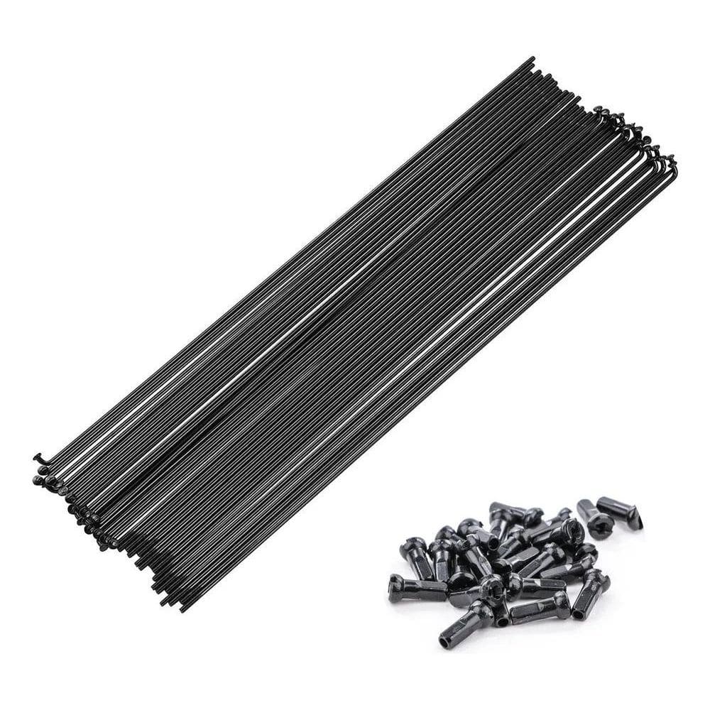 10X Raio Bike Inox Preto Aro 29 Várias Medidas Jogo 36 Raio