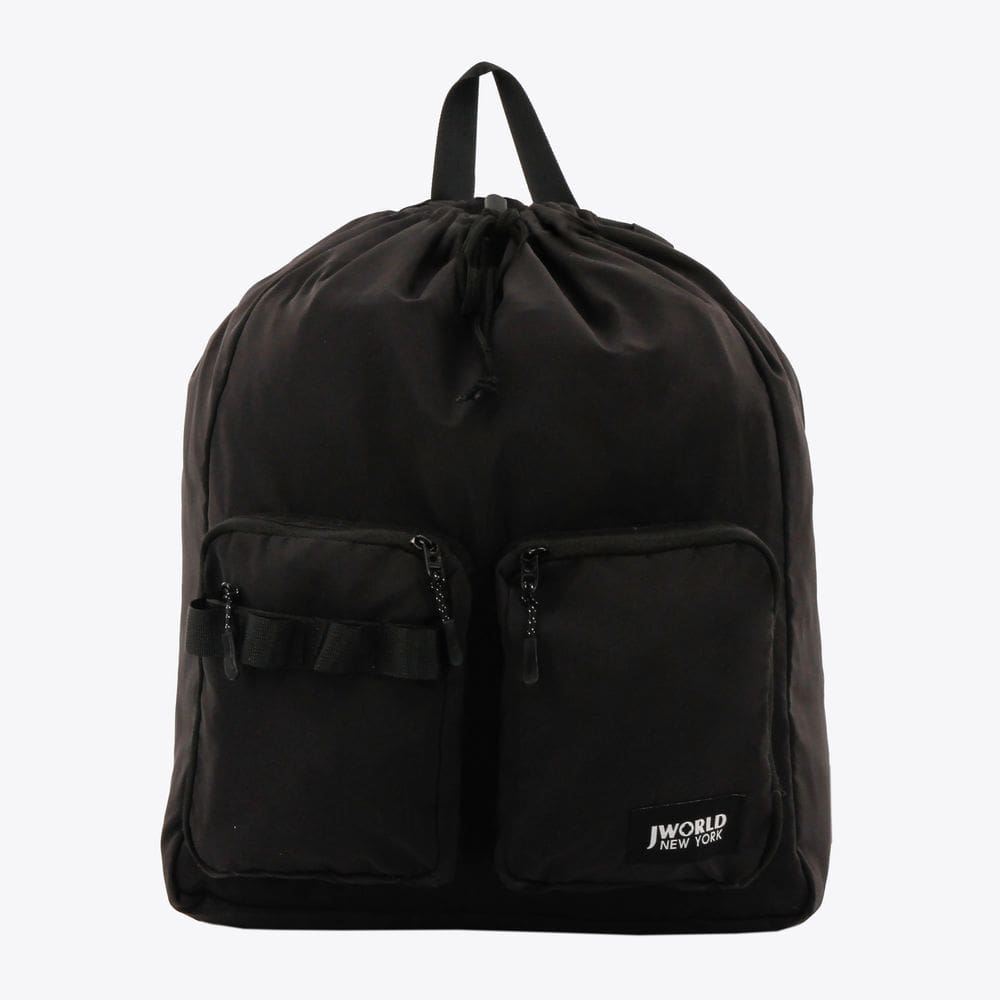 Mochila com cordão J World MOD unissex preta