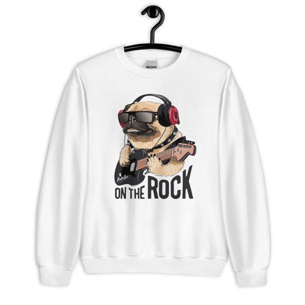 Moletom Blusão Unissex Dog On The Rock