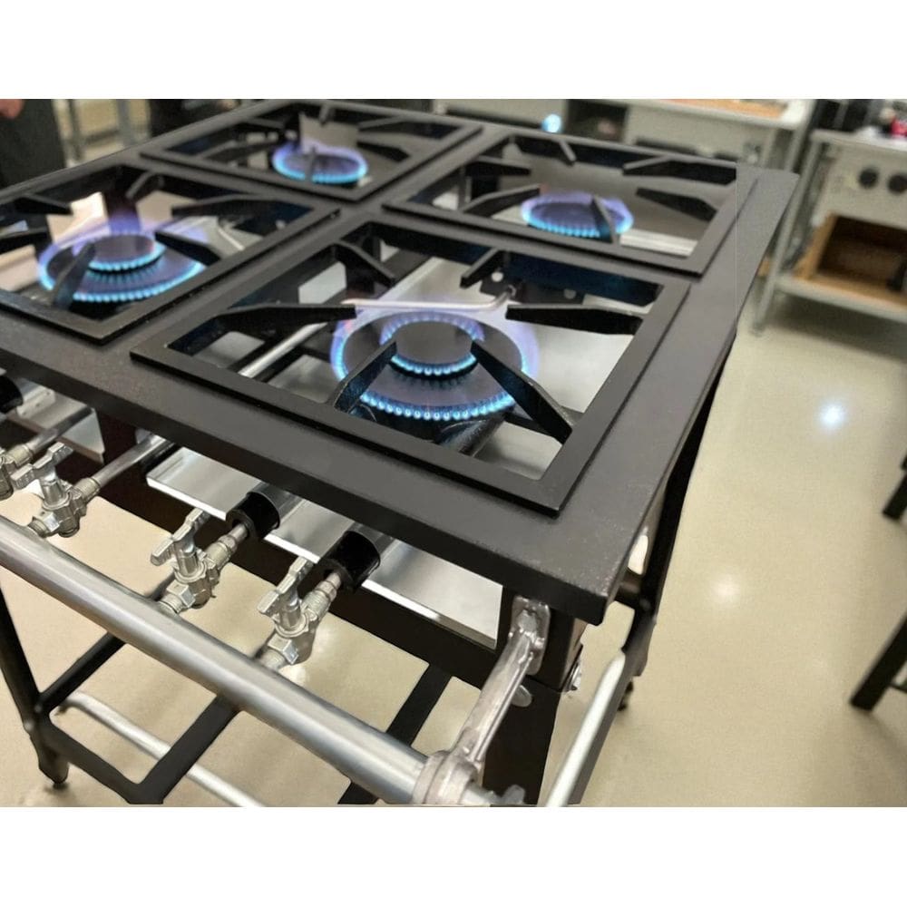 Fogão Industrial 4 Bocas 30x30 P7 Leona