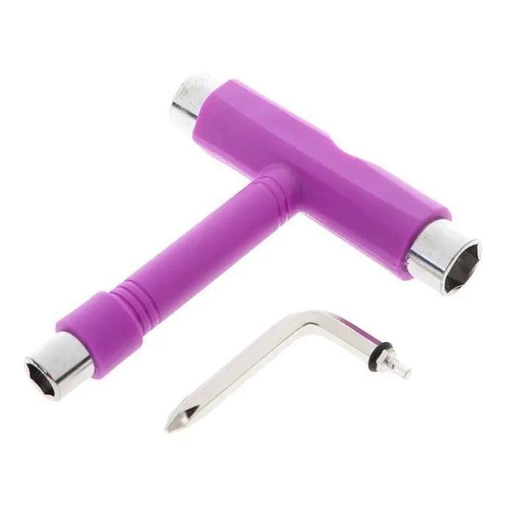 10X Chave Manutenção De Skate T Multifuncional Importada Co