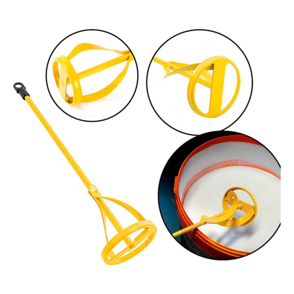 Batedor Misturador De Tinta E Massa 38cm Aço Reforçado