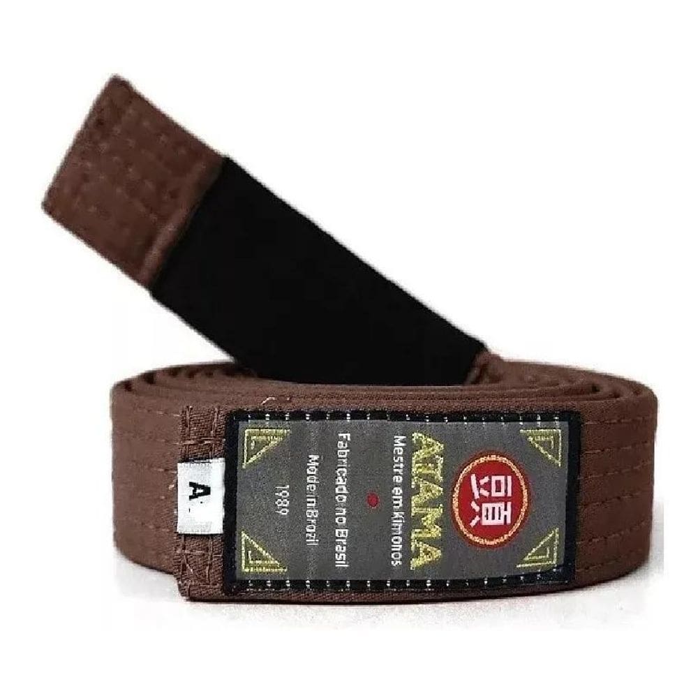 10X Faixa Jiu-Jitsu Atama Adulto Tradicional 6 Costuras