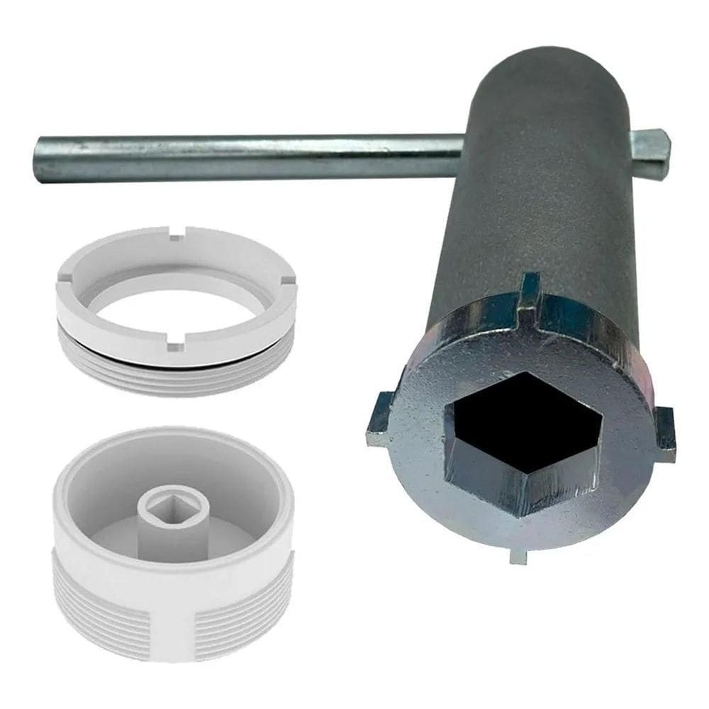 10X Chave Para Reparo + Sede + Contra Sede Válvula Hydra Max