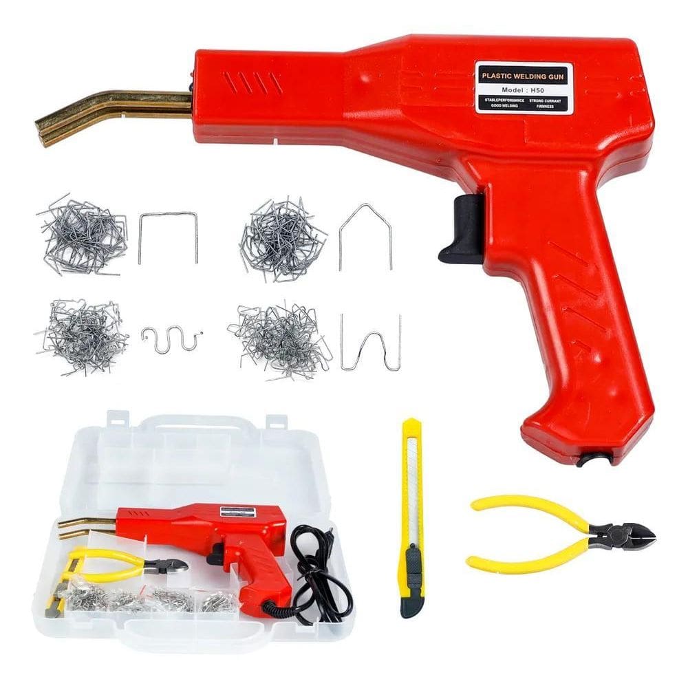 10X Pistola De Solda Reparação Plástico Para-Choque