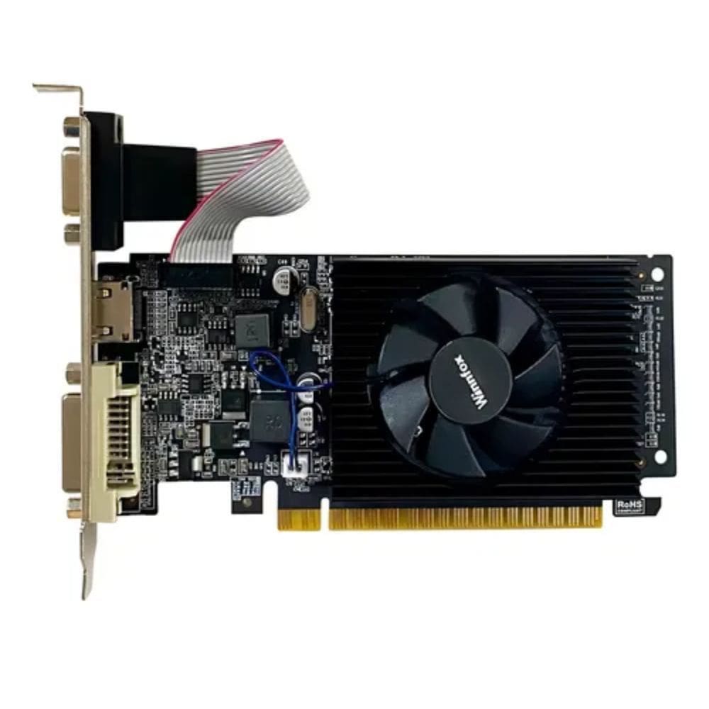 Placa de Vídeo Pcie GT730 4GB Winnfox DDR3