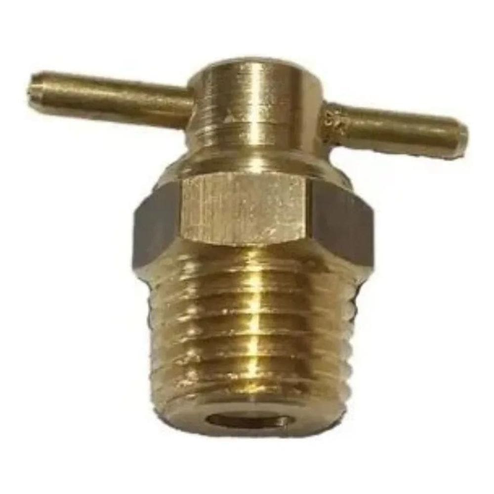 10X Purgador Para Compressor Dreno - Rosca De 1/4 - Lubef