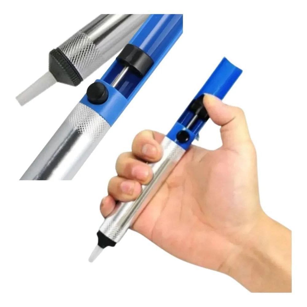 10X Caneta Sucção Sugador Solda Alumínio Com Bico Fino Pklk