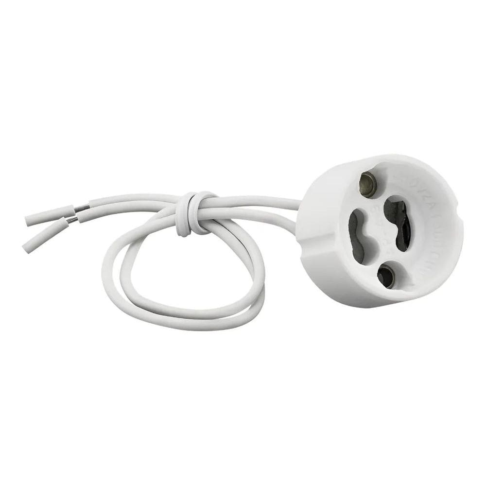 10X Soquete Para Lâmpada Gu10 0