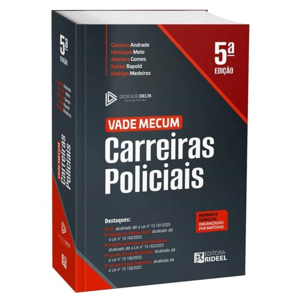 Vade Mecum Carreiras Policiais - Dedicação Delta