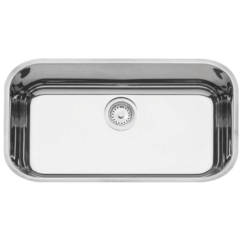 Cuba De Embutir Lavínia 56 Bl Em Aço Inox Com 56x34cm - 94054407 - Tramontina