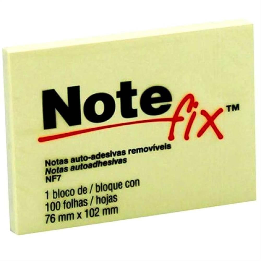Post-it Notefix Nfx7 100 Folhas 76x102mm - Hb004088702 - 3m Post-it Notefix Nfx7 100f 76x102mm 3m Hb004088702