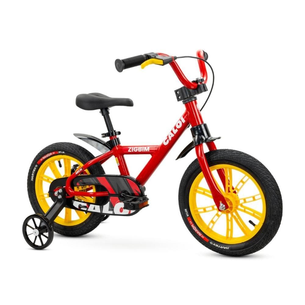 Bicicleta Infantil Zigbim Caloi Aro 14 Vermelho - Nathor