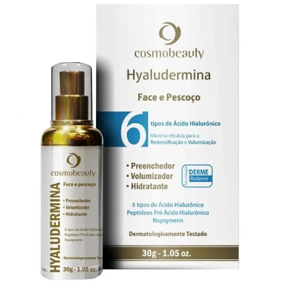 Hyaludermina Ácido Hialurônico Cosmobeauty 30g