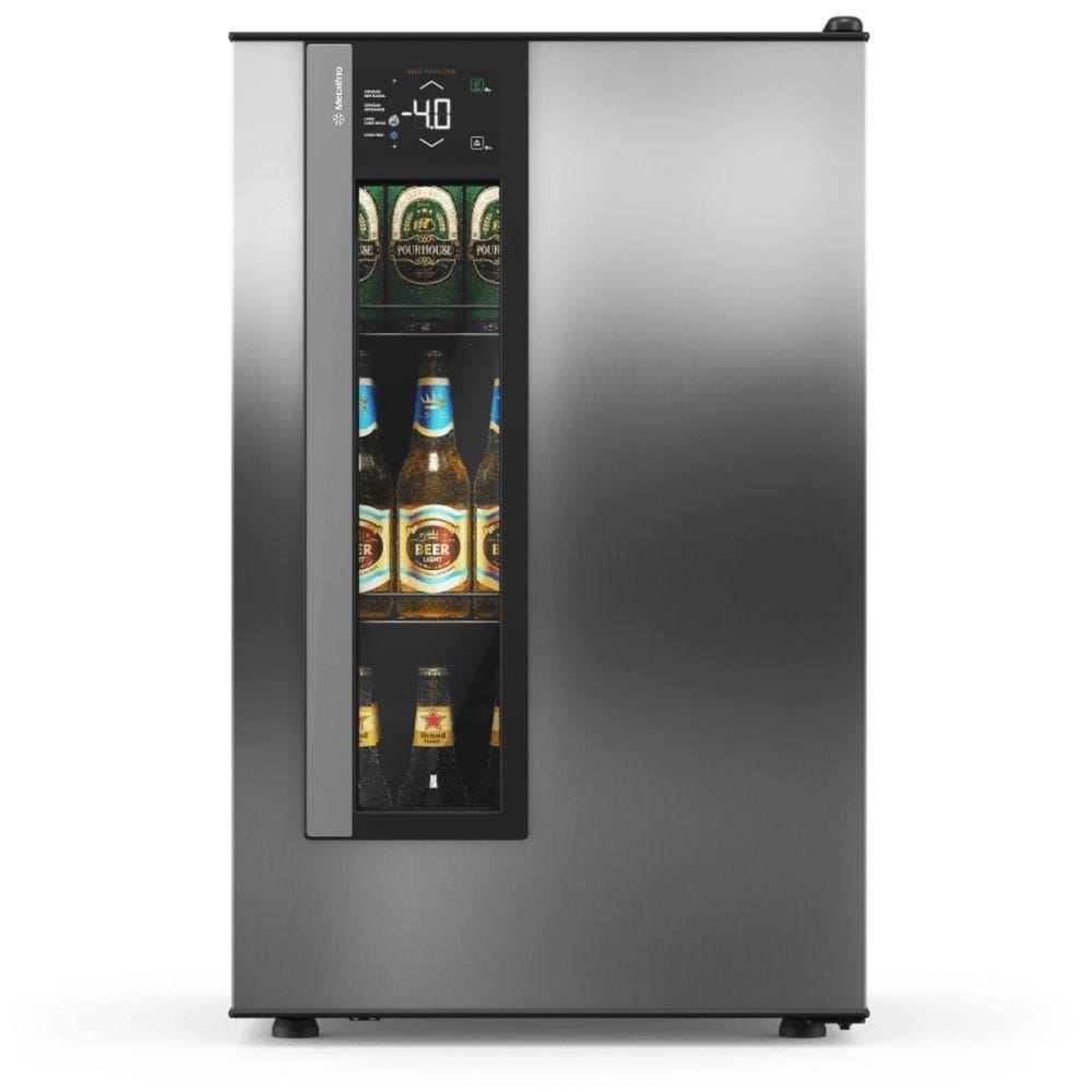 Cervejeira Beer Maxx One Inverter 114L VN12TP Inox Metalfrio 110V