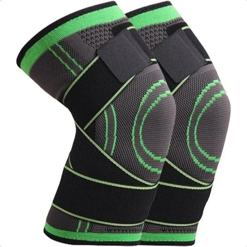 10X Par Joelheira Compressão Tensor Alívio Estabiliza Dores