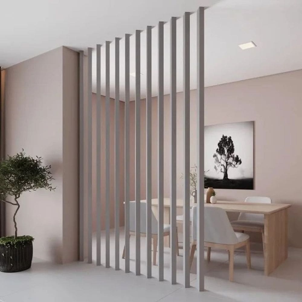Kit 12 Divisórias Leve Decorativa Wpc 275cm X 24cm X 3,5cm Formaco Decor