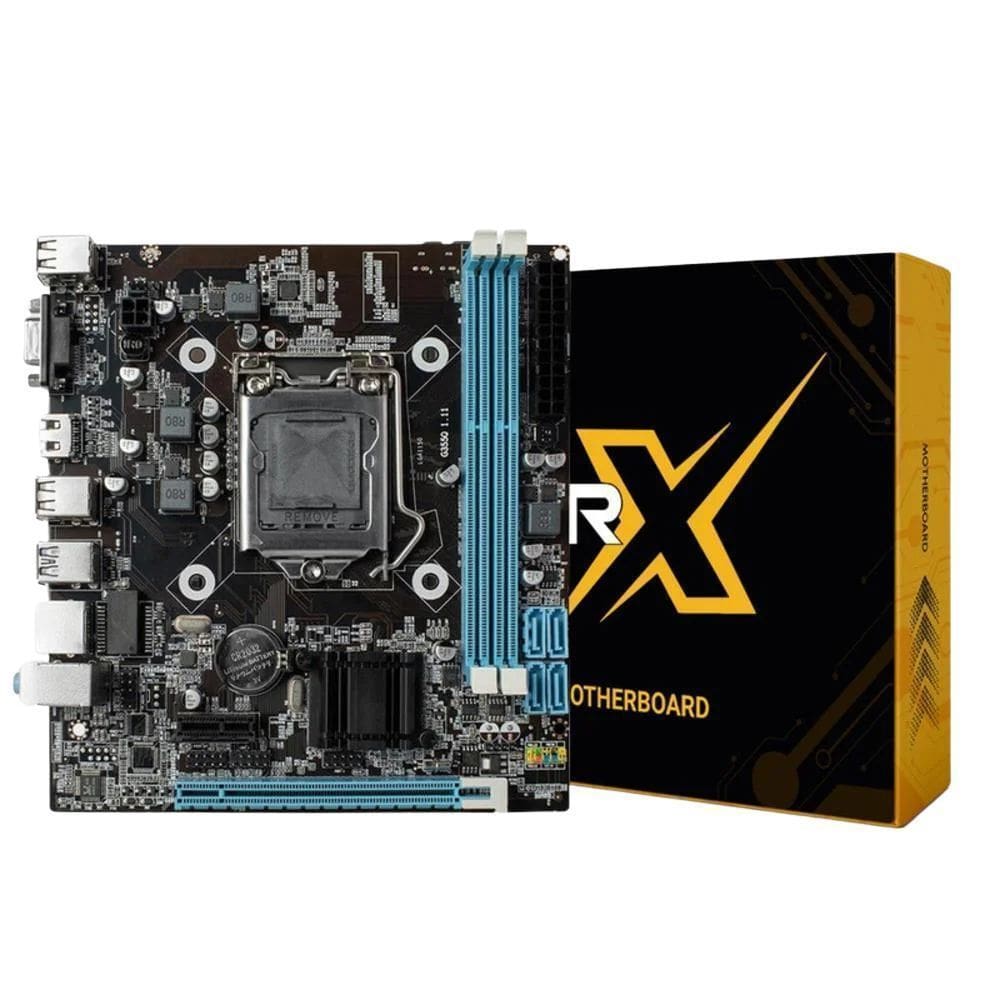 Placa Mãe Brx H110 Ddr4 Lan 1000