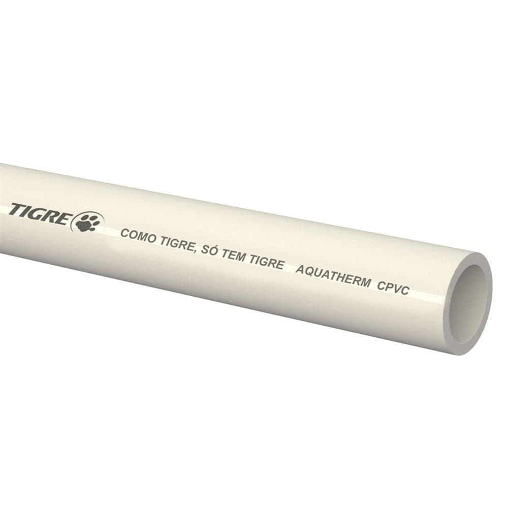 Tubo Pvc Aquatherm 1”” 28mm 3 Metros - 17000284 - Tigre Tubo Aquatherm 28mmx3mt Tigre 17000284
