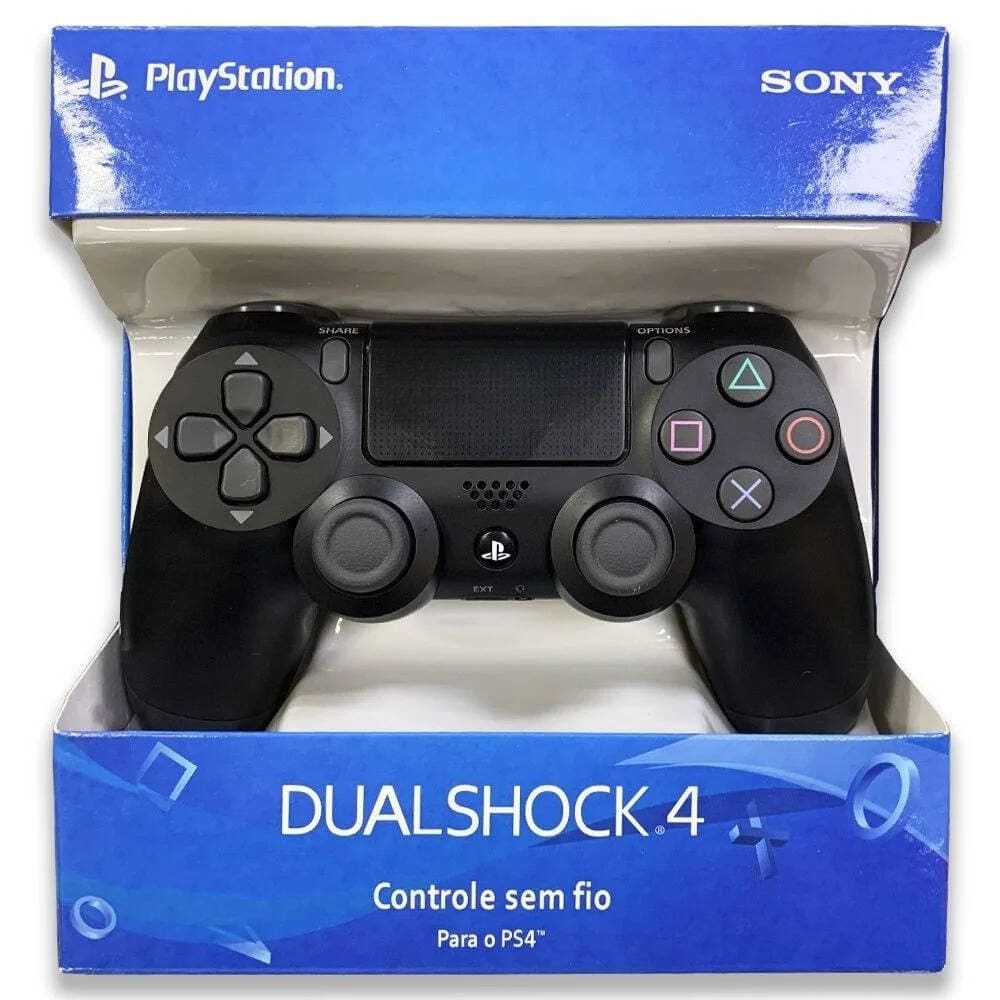 Dualshock 4 Preto Onix