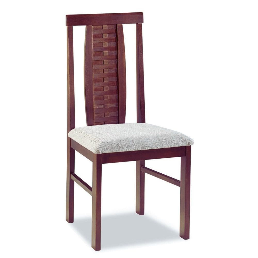 Cadeira para Sala de Jantar em Madeira Maciça Canadá Castanho Claro