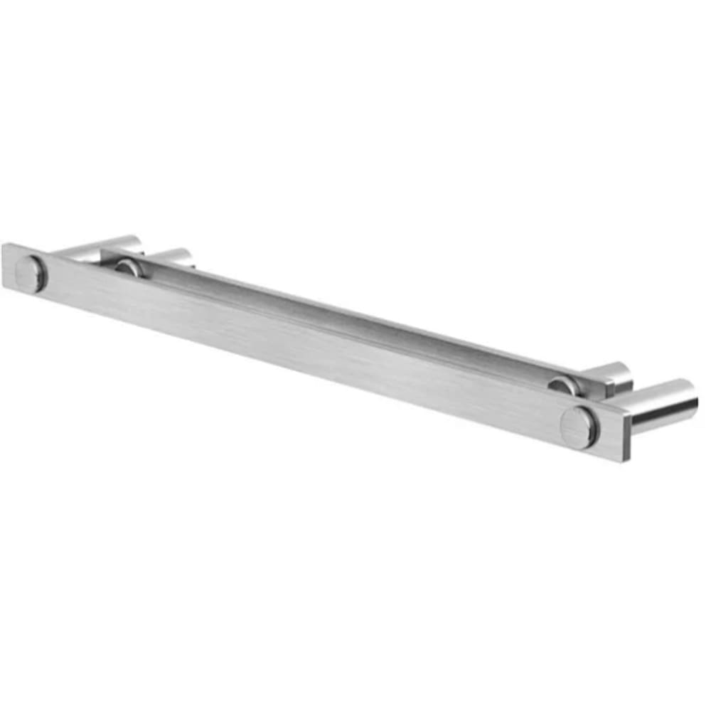Toalheiro Duplo Para Banheiro Alto Brilho Patmos Grego Metal 60cm